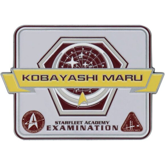 Star Trek Kobayashi Maru Medallion Official Limited Edition Metal Figurine - Picture 4 of 5
